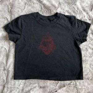 Brandy Melville Cropped Tee / OS